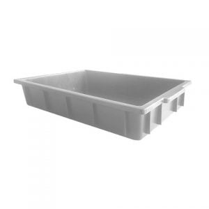 Caixa Plástica Fechada Sem Tampa 7L