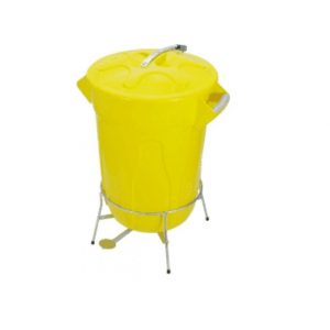 Lixeira De Pedal Com Armação Em Aço 40 Litros