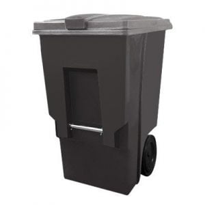 Carrinho Coletor De Lixo 360L