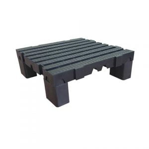 Estrados De Plástico 40x40cm Com Prolongador