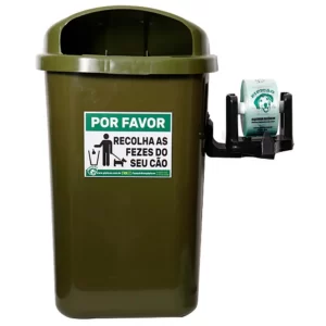 Lixeira Plástica Cata Cocô 50L Cores