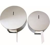 Dispenser Papel Higiênico 400M Inox Com Porta Cadeado