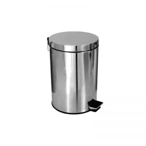 Lixeira Em Aço Inox Com Pedal 30L