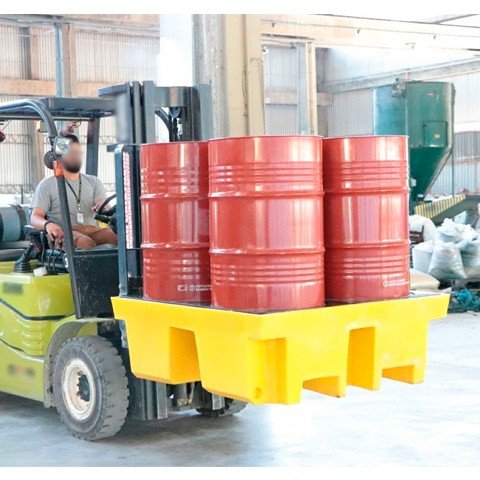 Pallet De Contenção IBC Para 4 Tambores 420L - Imagem 3