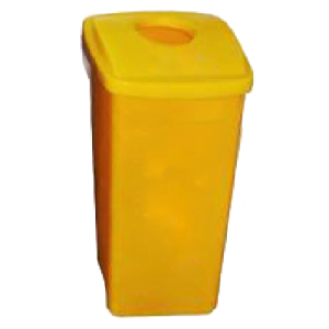 Lixeira Plástica Com Abertura 100L