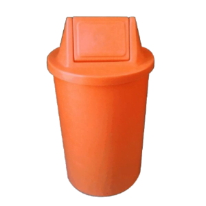 Lixeira Plástica Tampa Vai E Vem 200L