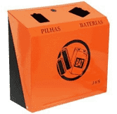 Suporte Para Descarte De Pilhas E Baterias