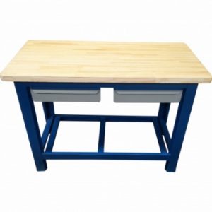 Bancada Aberta 2 Gavetas E Tampo Madeira