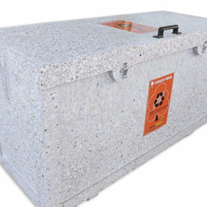 Coletor De Lâmpadas Fluorescentes Para 300pçs 1,20m - Placa Ecológica