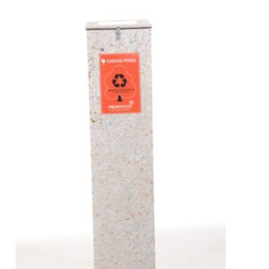 Coletor De Lâmpadas Fluorescentes Para 60pçs 1,20m - Placa Ecológica